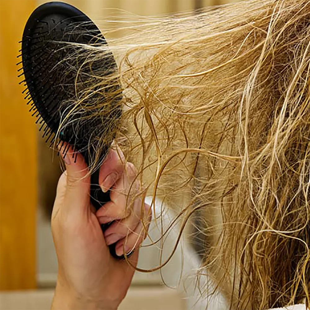 ریزش مو پس از کراتین