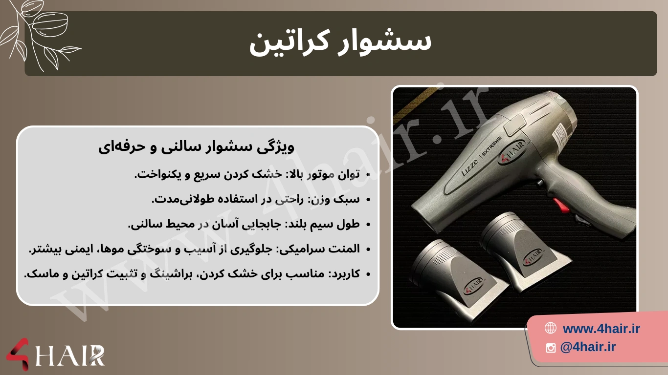 قیمت لوازم کراتین