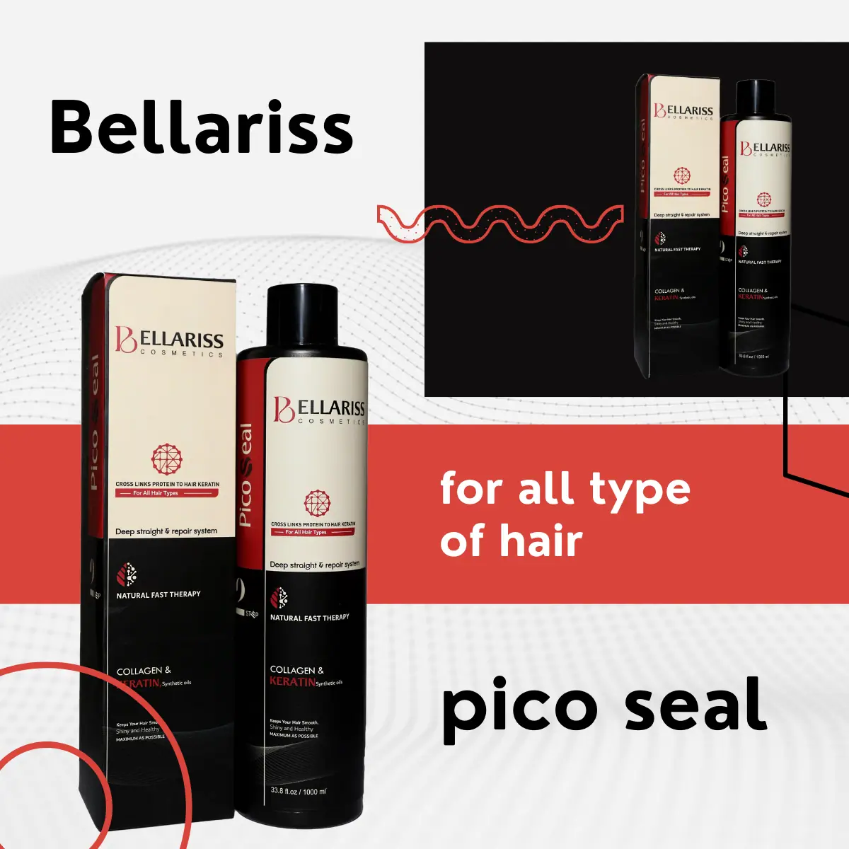 کراتین بلاریس قرمز (پیکوسیل) کراتین بلاریس قرمز