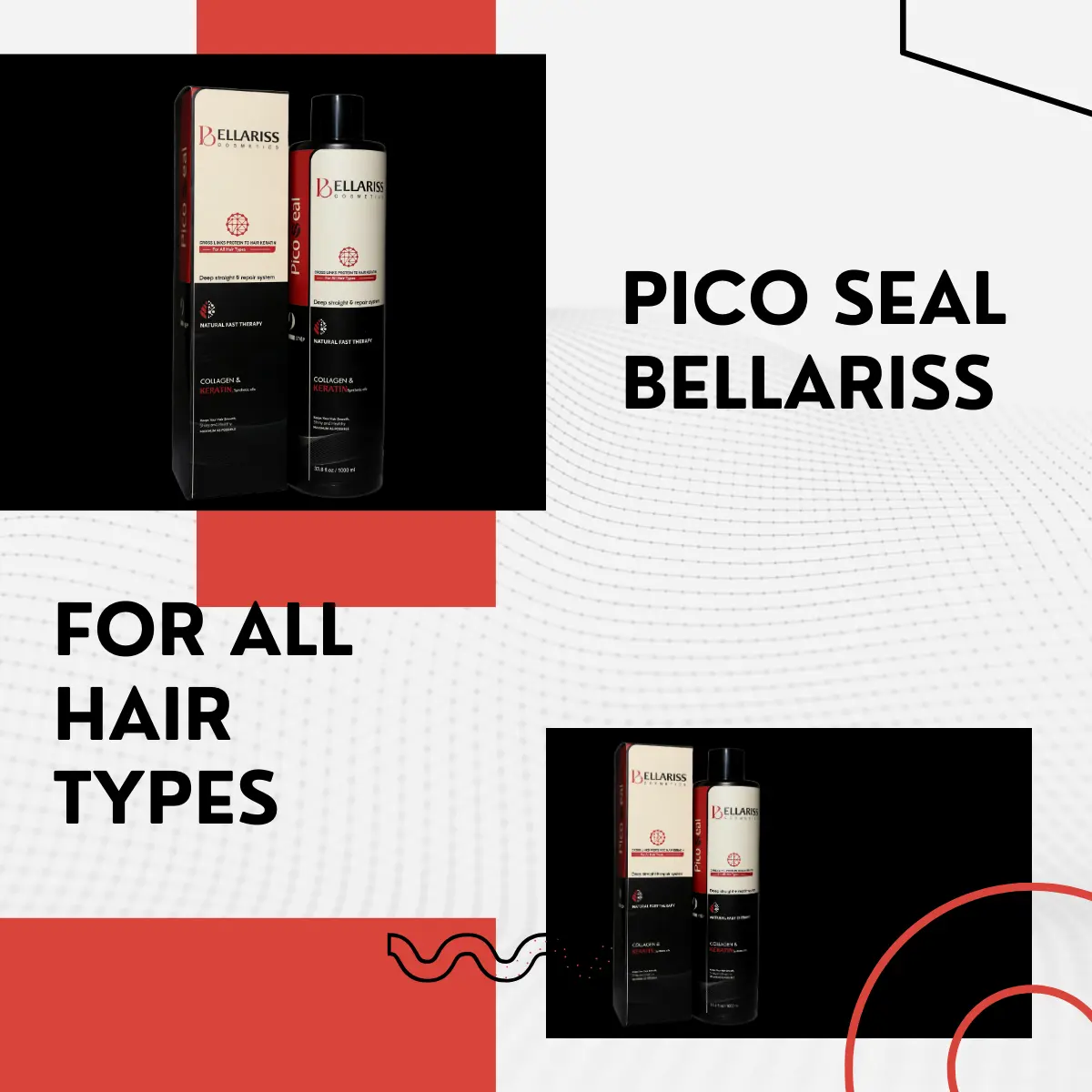 کراتین بلاریس قرمز (پیکوسیل) کراتین انواع مو فرمالینی بلاریس رمز